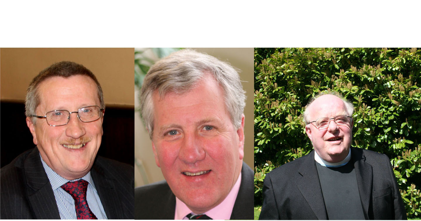 Members of the Facilitation Committee: Mr Ken Gibson, Mr Robert Neill and the Ven Robin Bantry White.
