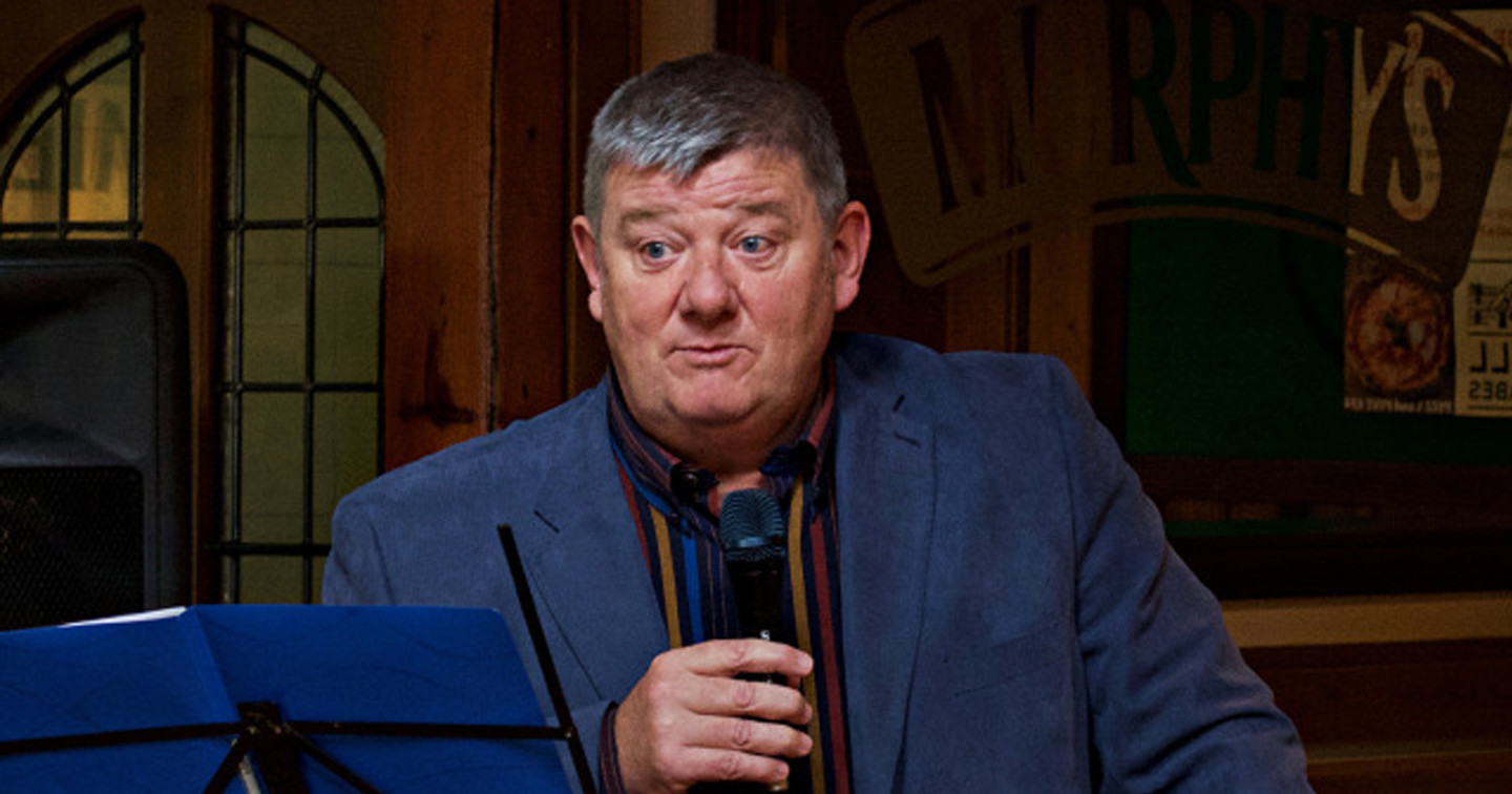 John Creedon speaks at the annual Men’s Breakfast in Lent in Douglas Union with Frankfield.