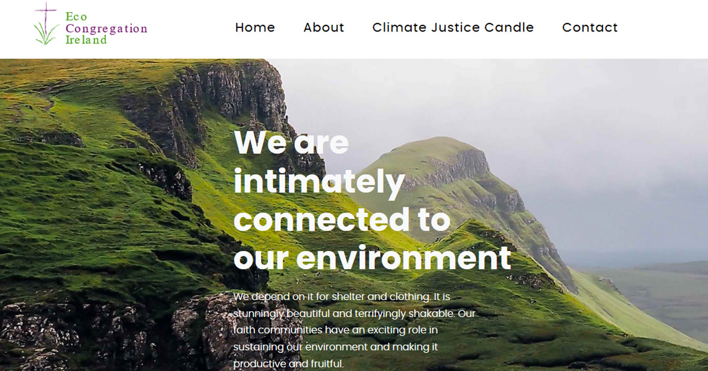 New website for Eco–Congregation Ireland