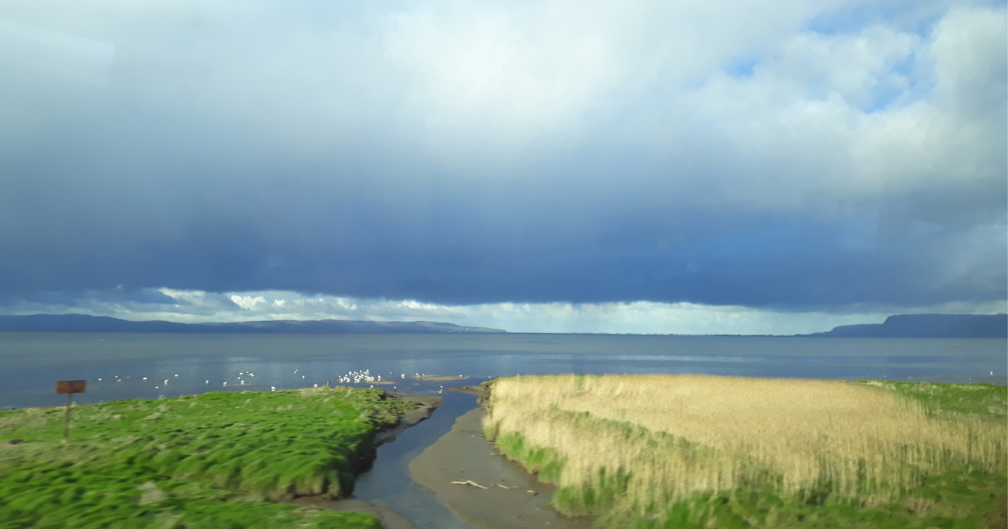A view of Lough Foyle near Eglinton.