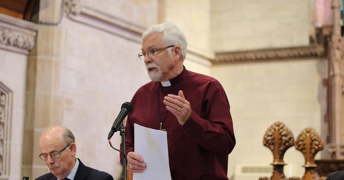 Be ‘in the world but not of the world,’ Bishop Harold Miller tells Diocesan Synod
