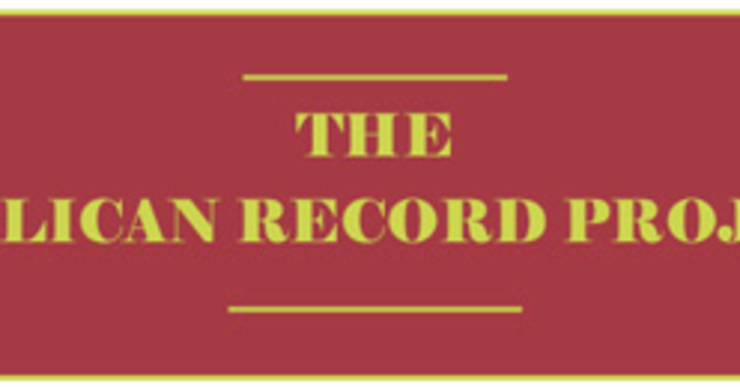The Anglican Record Project