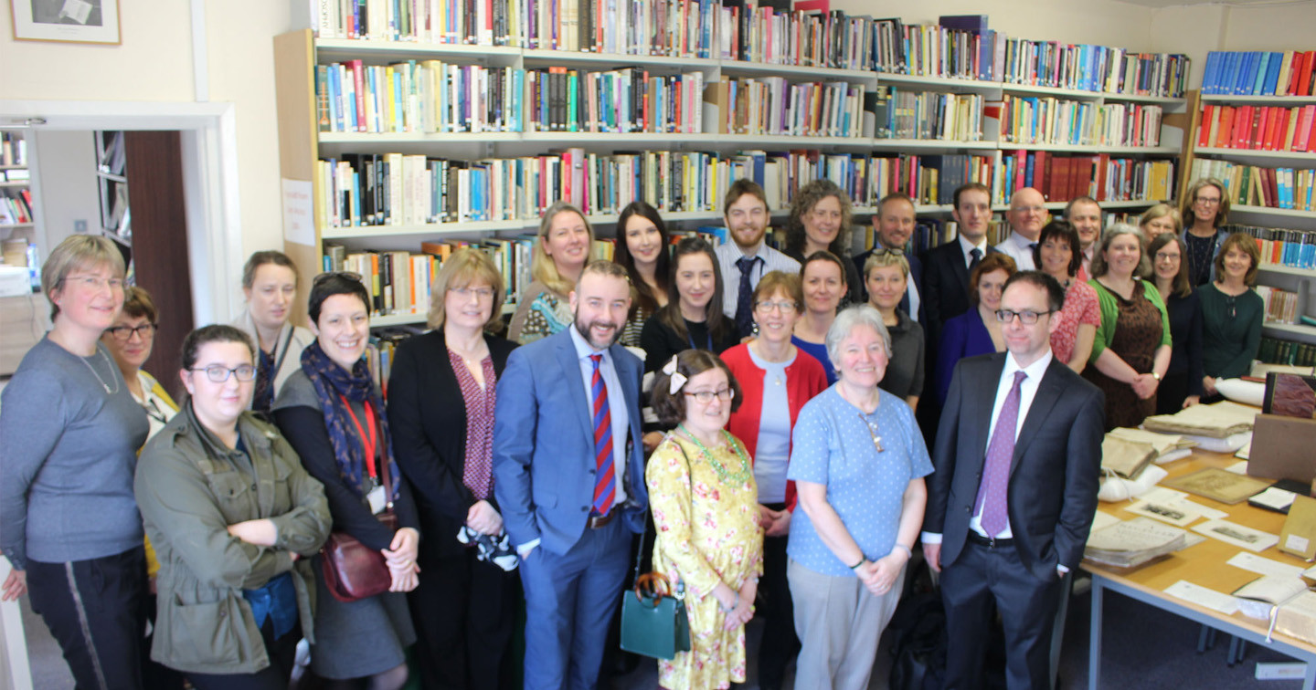 Church House staff explore RCB Library