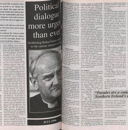 ‘Church of Ireland Gazette’ digital archive completed as Archbishop John McDowell reviews 1990s editions