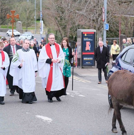 Palm Sunday procession in Clogher Diocese