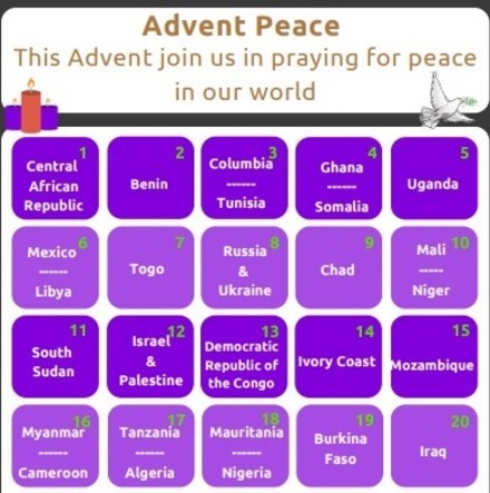 Advent Prayers for Peace