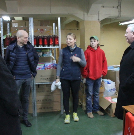 European church leaders encourage aid workers at Polish–Ukrainian border