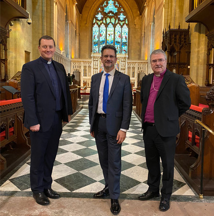 Armagh Cathedrals welcome Minister of State for Northern Ireland