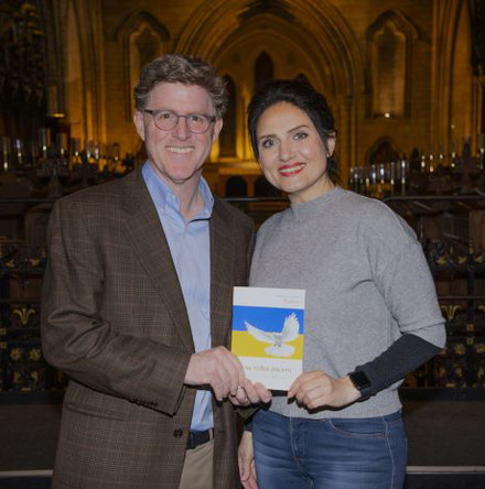 St Patrick’s Cathedral raises funds for Irish Red Cross’ Ukraine appeal