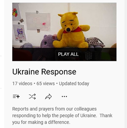Sharing stories of hope from your response to Ukraine