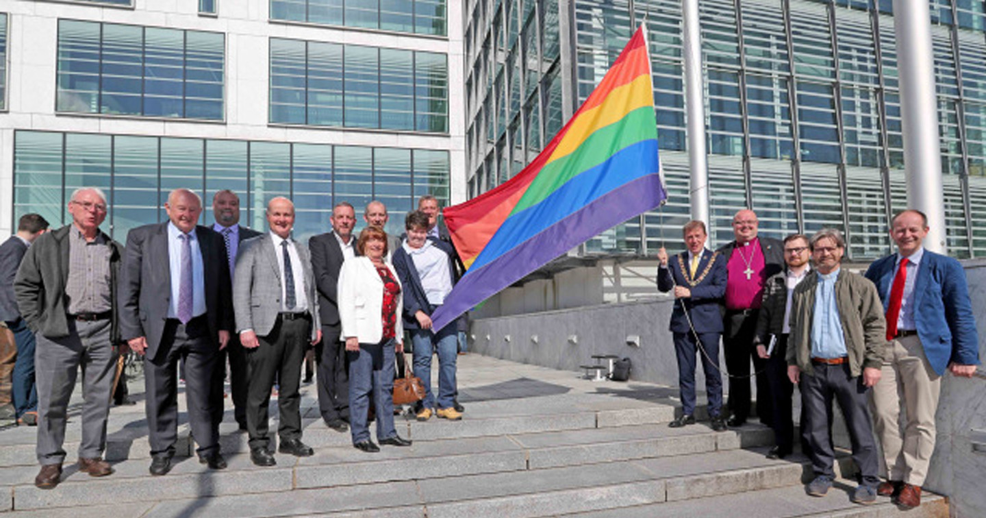 Cork City’s 8th Annual LGBTI+ Awareness Week launch. Picture: Jim Coughlan.
