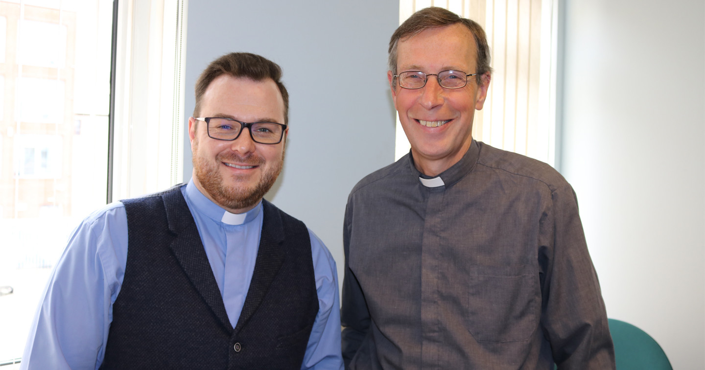 The Revds Andrew Campbell (Broughshane) and Colin Darling (Killyleagh).
