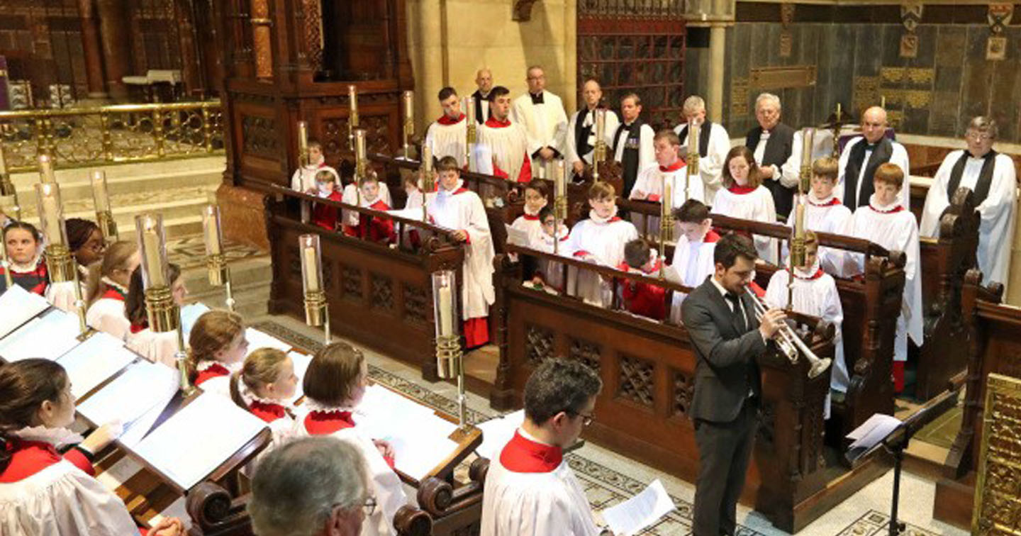 The Cathedral Choir.