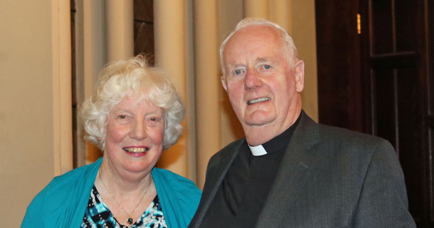 Mrs Dorothy Hyland and Canon Cecil Hyland.