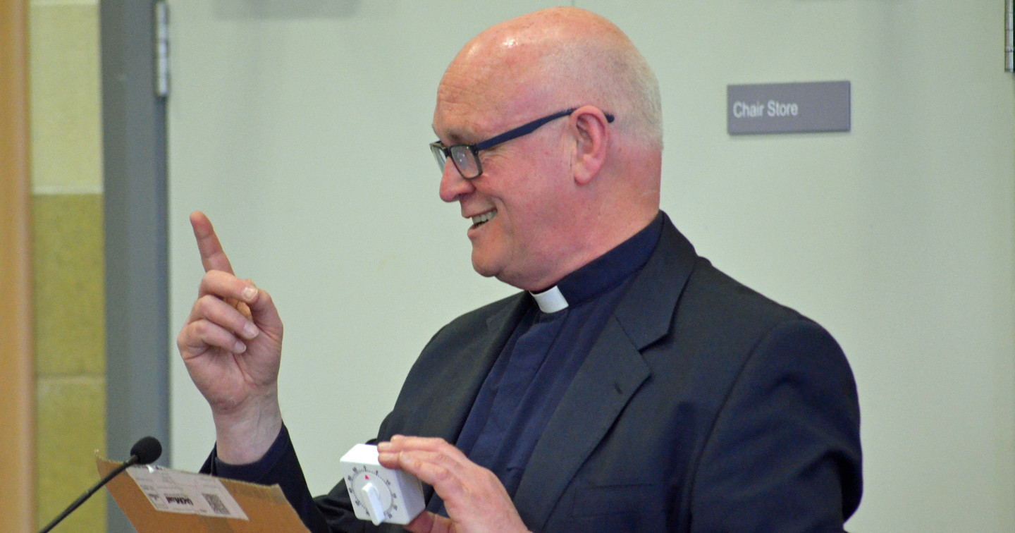 The Rector of Faughanvale, the Rev Canon Paul Hoey, is to cut his next two sermons to no more than 10 minutes each thanks to the generosity of parishioners towards St Canice's ‘You’ve Got Talent’ initiative. 