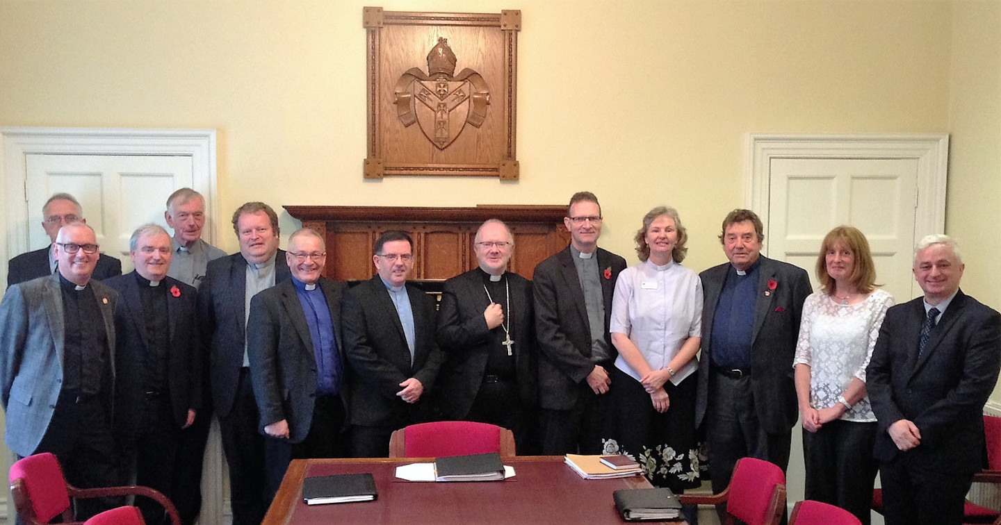 Archbishop Clarke meets with Church of Ireland chaplains working in healthcare settings.