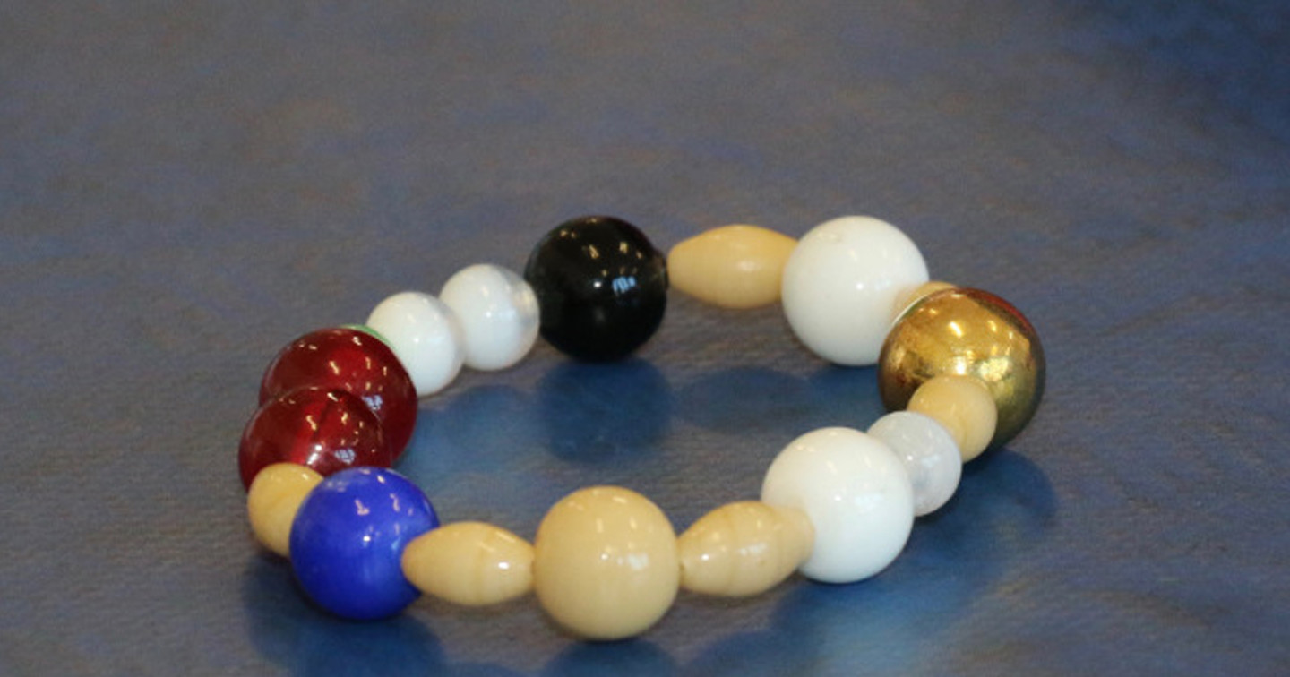 The Beads of Christ – each bead and each colour has a special significance.