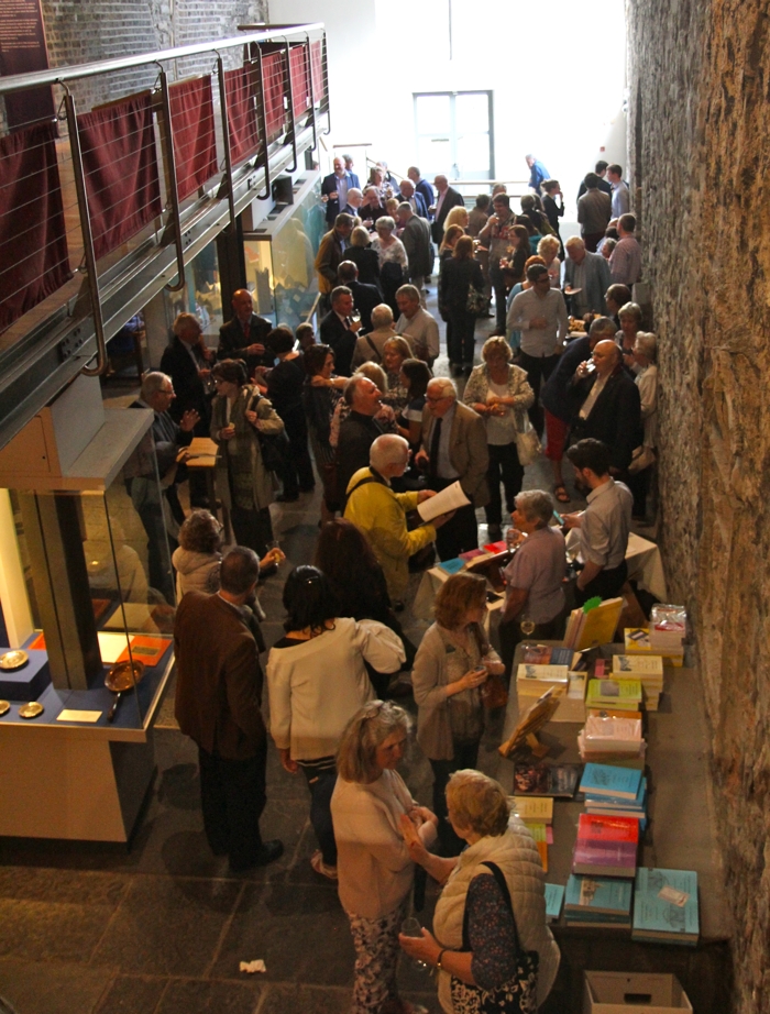 Crowd shot from the re-launch of "The List of Church of Ireland Parish Registers" in St Audoen's parish church, Dublin, 3 August 2016