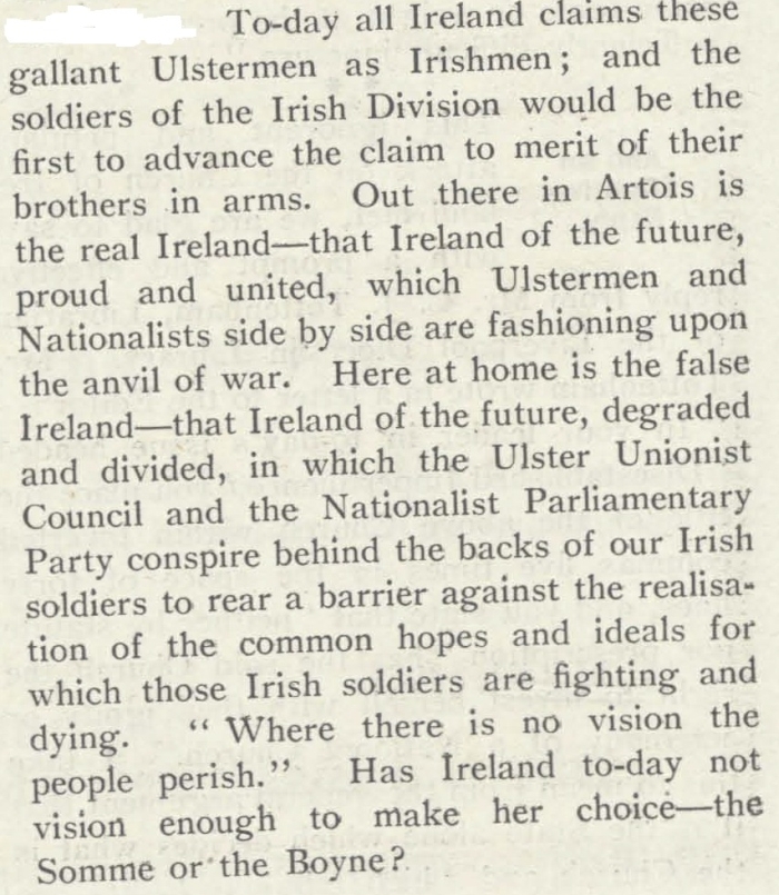 Church of Ireland Gazette 7 July 1916