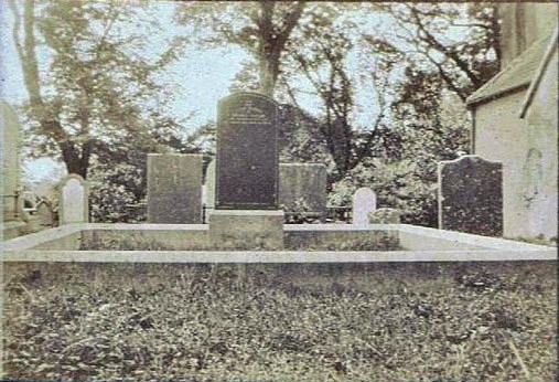 Killinane Church and Graveyard c. 1877. Taylor family collection, courtesy of Gerry Kearney