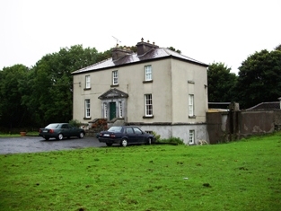 Bookeen Glebe House at Kilconieron, courtesy of the National Inventory of Architectural Heritage