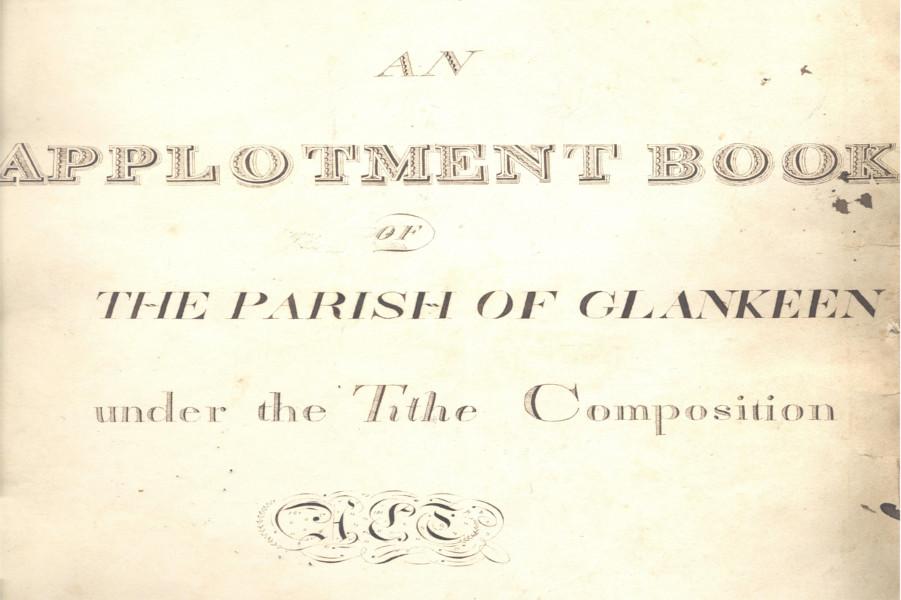 Glankeen (Cashel) Tithe Applotment Book, RCB Library P1106/22