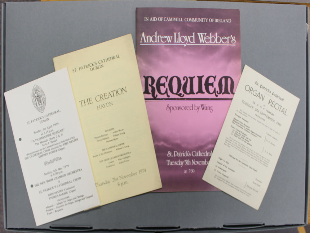 Selection of programmes relating to recitals and dramatic productions - RCB Library C2.7.11