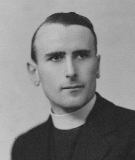 The Revd St George Lundy. This photo was taken around the time of his ordination, so would have corresponded roughly with the time that he received the gift from Eleanor Knott.