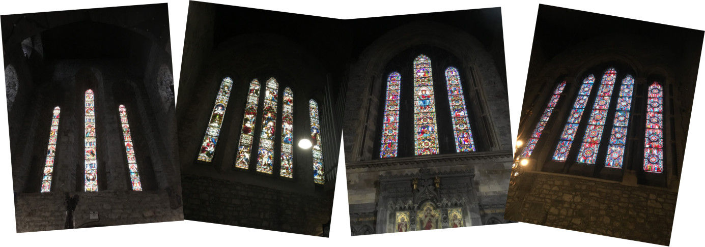 The stunning stained glass windows of St Mary's Cathedral, Limerick. Images courtesy of the Very Revd Niall Sloane, Dean of Limerick