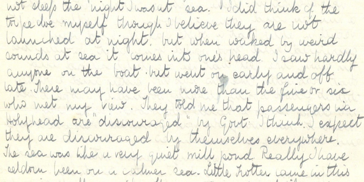 Letter from Rosamond Stephen. RCB Library, MS 253/4