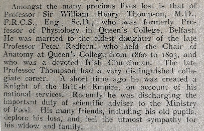 Church of Ireland Gazette, 18 October 1918