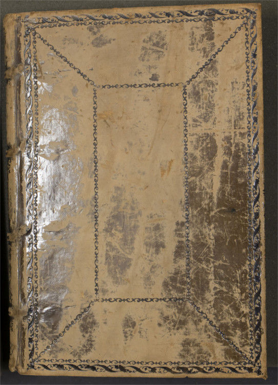 The leather binding is near contemporary to the 16th-century era in which it was created, RCB Library D6/3