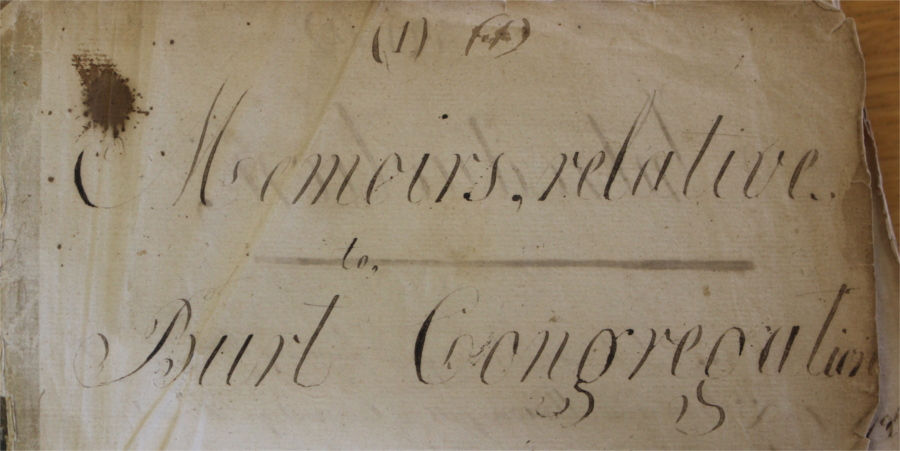Also in Donegal, from Taughboyne Union and the parish of Burt, the 'Memoirs Relative to Burt Congregation commencing from February 14th 1802', an extensive document likely compiled by the rector, and including copies of baptismal and marriage entries 1802-1828, sums collected for the poor, including names, 1802-1813 and vestry minutes 1810-1922 will feature as a future Archive of the Month. RCB Library P.1110.28.1