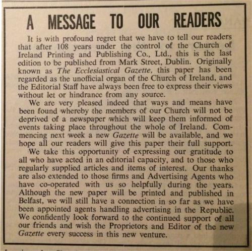 Gazette 18 October 1963