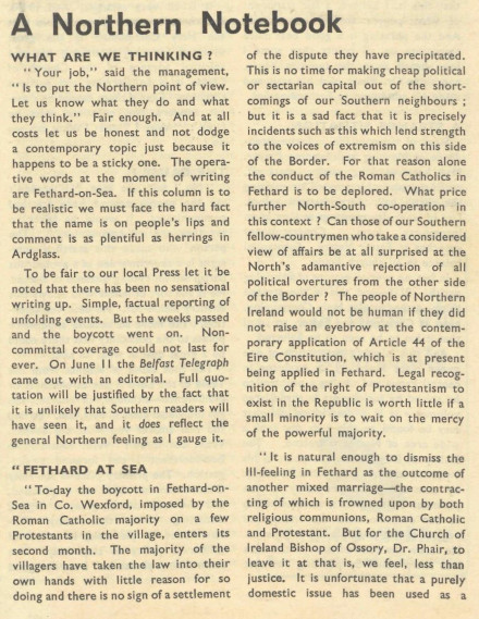 Church of Ireland Gazette 21 June 1957