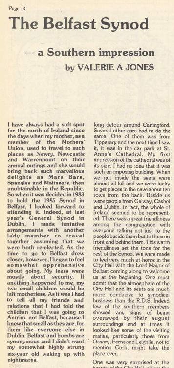 Church of Ireland Gazette, 7 June 1985