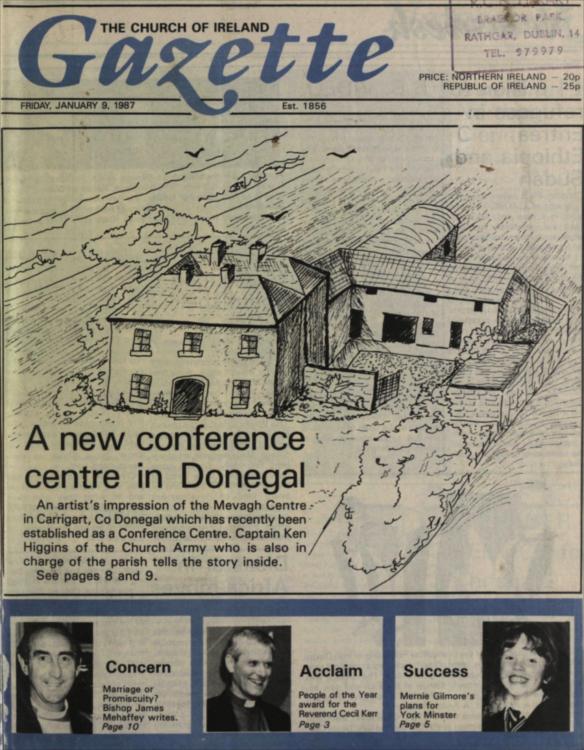Church of Ireland Gazette, 9 January 1987