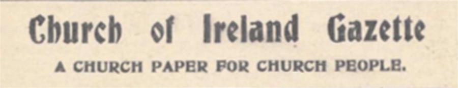 Church of Ireland Gazette 6 May 1921