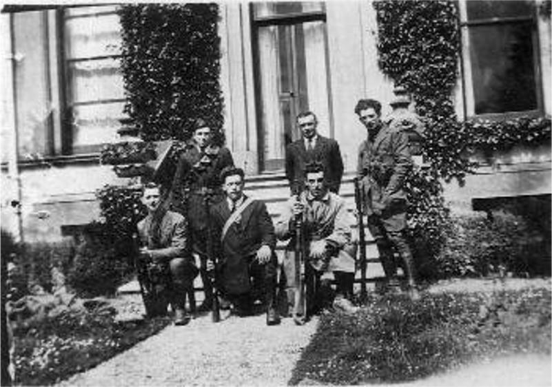 IRA group at Cappagh House, Summer 1922, Courtesy of William Fraher, Waterford County Museum