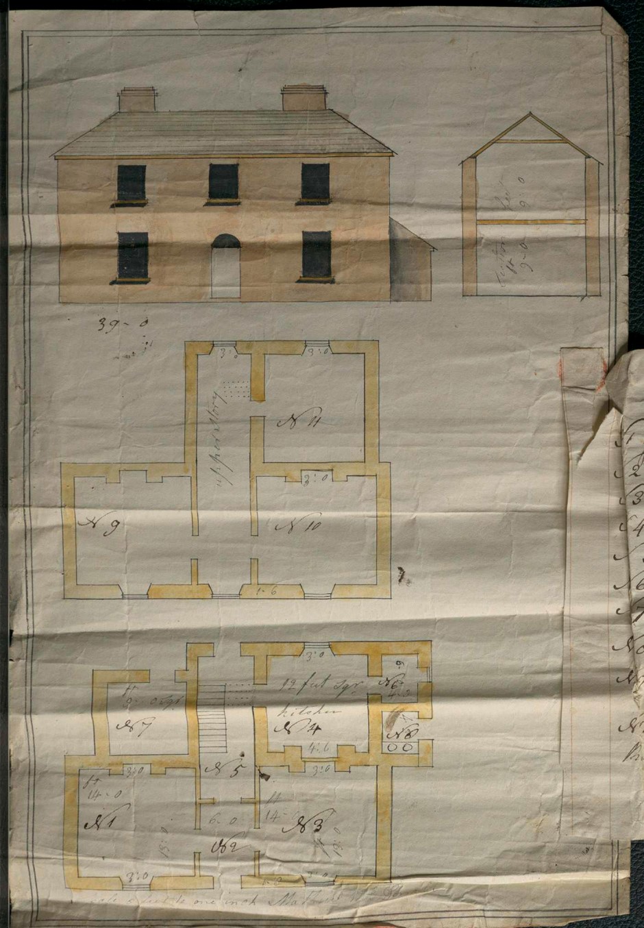 Mathew MacDonal, “Donabate. Estimate of a Glebe House to be built in the parish of Donabate by Matthew McDonnell furnishing all Materials. Signed Mathew MacDonal,” RCB Library - Architectural Drawings, accessed April 4, 2023, https://archdrawing.ireland.anglican.org/items/show/9491.