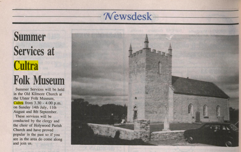 Church of Ireland Gazette, 21 June 1991.
