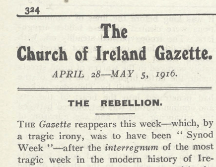 Church of Ireland Gazette 1916