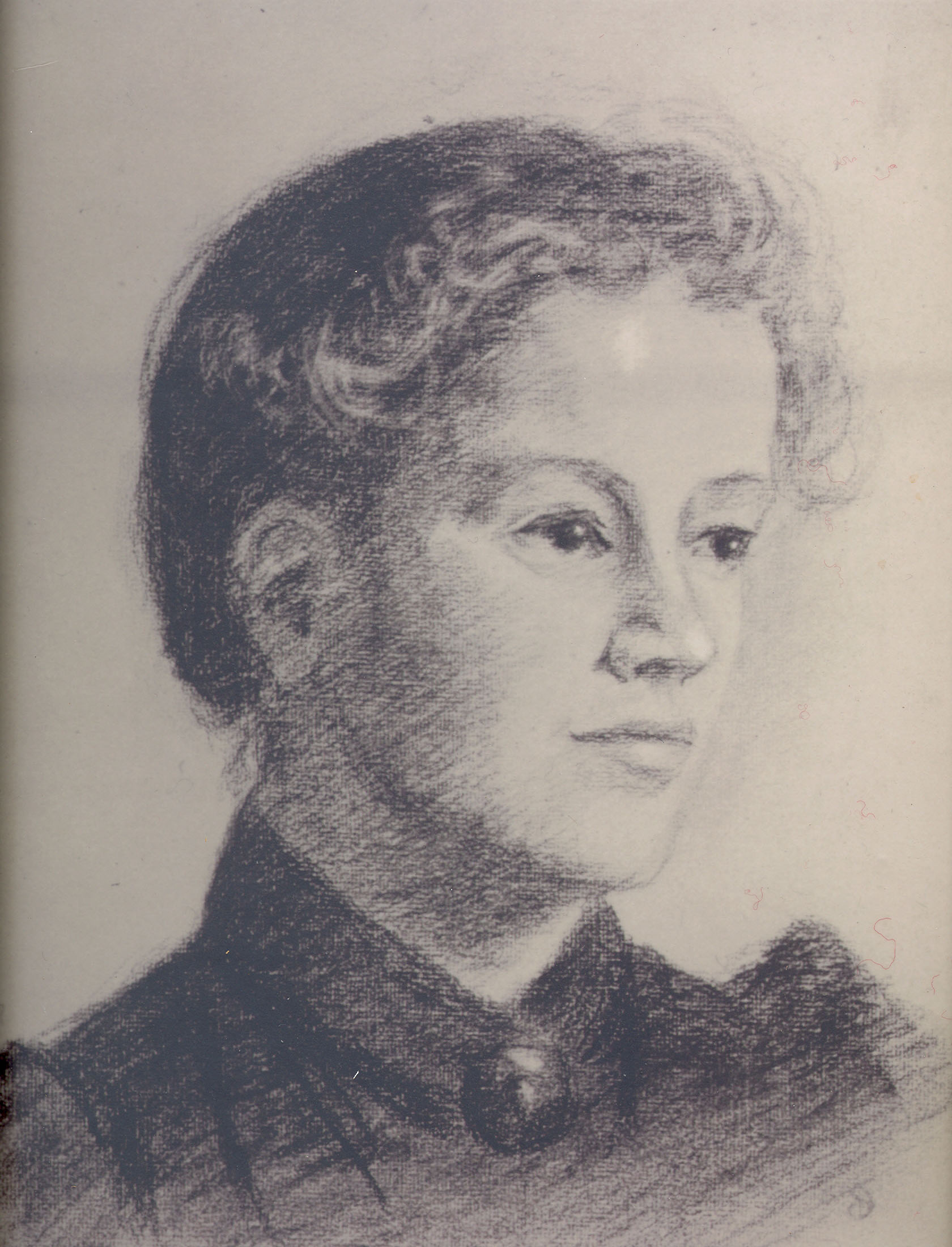 A sketch of Rosamond Stephen, RCB Library picture collection.
