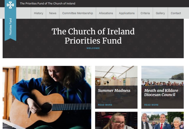 More information on the fund is available on its website: www.priorities.ireland.anglican.org