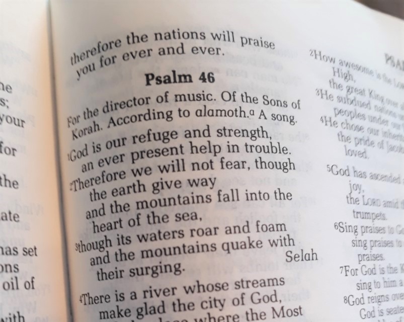 The Service reminds us in the opening lines of Psalm 46 that ‘God is our refuge and strength; a very present help in trouble'.