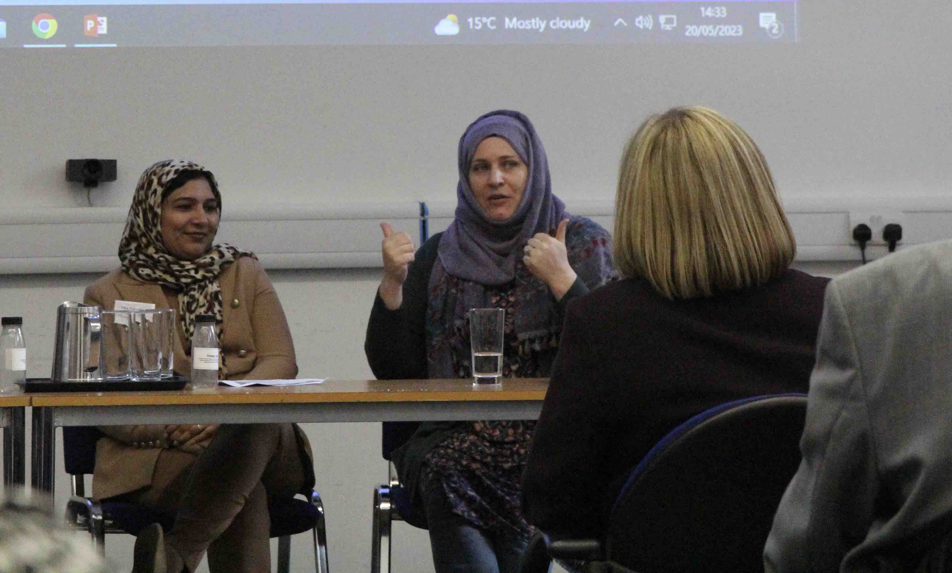 Fahmeda Naheed and Naomi Green talk of their experiences.