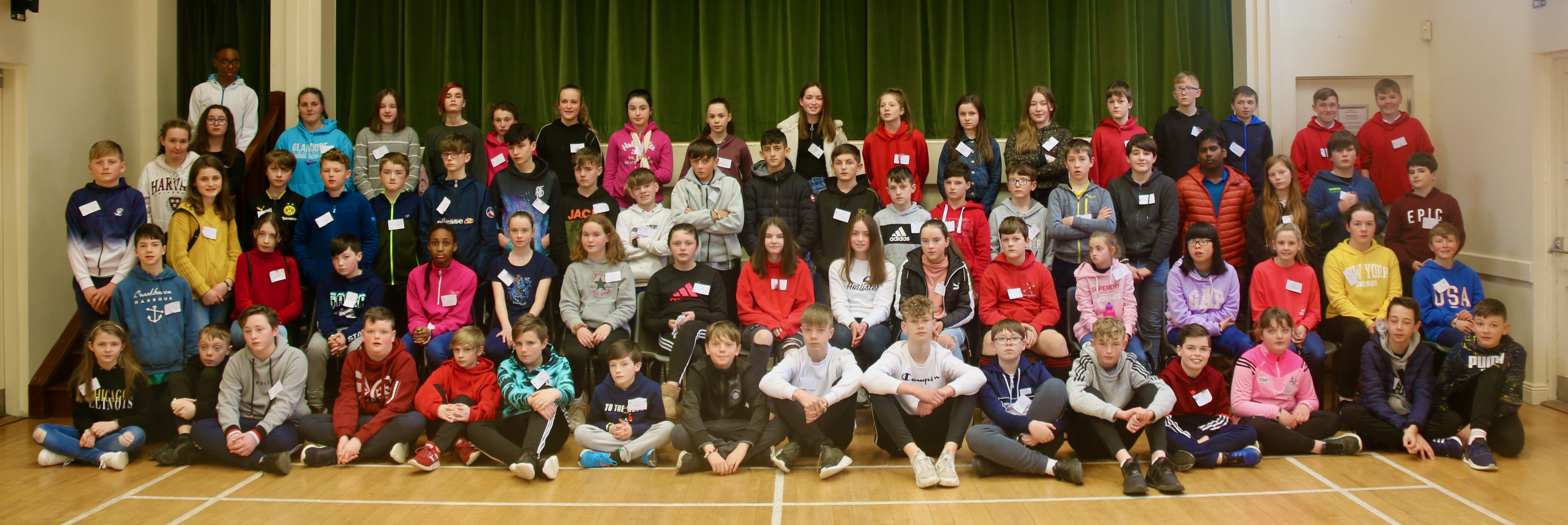 The young people of Cork, Cloyne and Ross who have been preparing for Confirmation this Year.