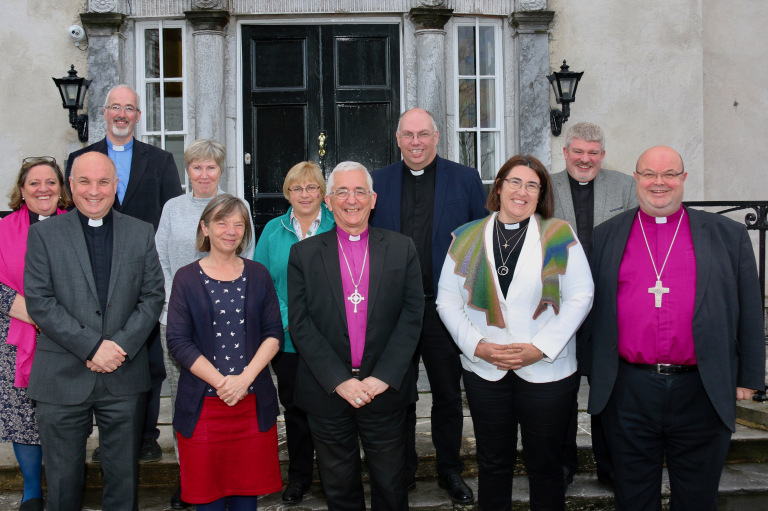 Visitors from Lichfield and clergy from Cork, Cloyne and Ross in 2018.