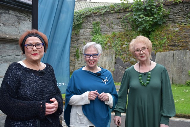 Narrators Mary Murphy, Mairead Mullan and Anita Robinson.