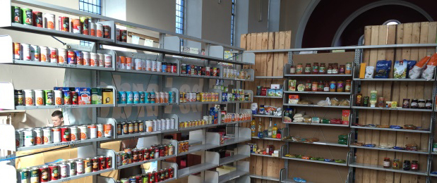 The Boring Wells food bank at St Christopher's.